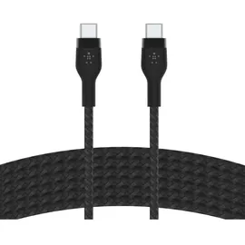 Belkin Flex USB Kabel 3 m USB C Schwarz Cab011bt3mbk
