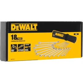 DeWalt Ring-Maulschlüssel-Satz 18-tlg.