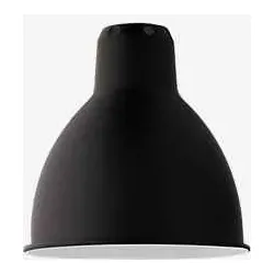 DCW Lampe Gras Lampenschirm XL rund, schwarz