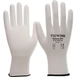 tecwerk Handschuhe Whitestar NPU Gr.9 (XL) weiß EN 388 PSA II TECWERK
