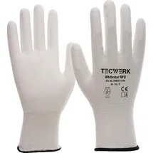 tecwerk Handschuhe Whitestar NPU Gr.9 (XL) weiß EN 388 PSA II TECWERK