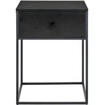 House Nordic Nachtschrank Vita 40 x 40 x 55 cm Schwarz