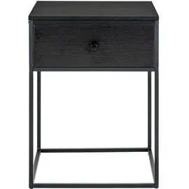 House Nordic Nachtschrank Vita 40 x 40 x 55 cm Schwarz