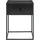 House Nordic Nachtschrank Vita 40 x 40 x 55 cm Schwarz