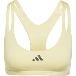adidas Performance Aeroimpact Luxe Training Low Support Sport-BH Damen JD2117 - powder yellow L A-B