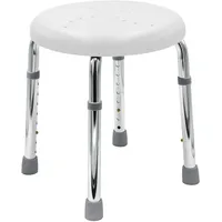 RIDDER Bad-Hocker Go Duschhocker höhenverstellbar weiß 50x34,9-52,5 cm