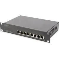 Digitus Professional DN-801 Rackmount Gigabit Managed Switch, 8x RJ-45