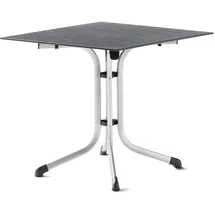 Sieger Klapptisch 80 x 80 x 73 cm graphit/schiefer anthrazit