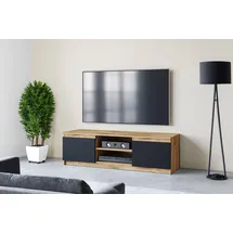 Home Affaire DINGO Lowboard 120 cm Braun/Kunststoff/Metall/Holzwerkstoff