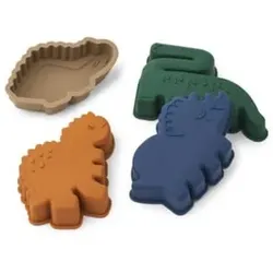 LIEWOOD Sandformen 4er Pack Dinos