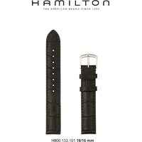 Hamilton Leder Boulton Band-set Leder-schwarz-16/16 H690.133.101 - schwarz