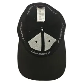 Flexfit Wooly Combed Cap schwarz S/M