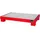 Bauer Auffangwanne Stahl 131 x 80 cm rot unterfahrbar