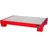 Bauer Auffangwanne Stahl 131 x 80 cm rot unterfahrbar