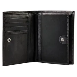 CAMEL ACTIVE Wood High Form Wallet Geldbörse schwarz