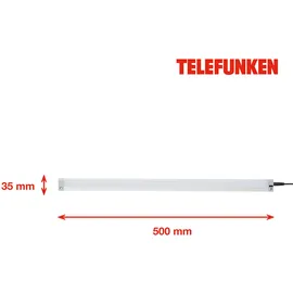 Telefunken LED Unterbauleuchte Hadit 50 cm dimmbar, silberfarben