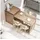 roomart Milano 160 x 85 x 60 cm Eiche