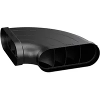 Bora EFBH90/1 Bogen 90° flach horizontal inkl. Dichtungsmaterial (1Stk.)