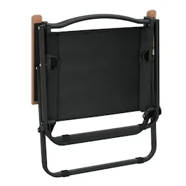 vidaXL Campingstuhl 2er Set Schwarz