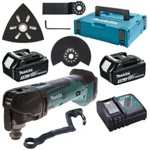 Makita Narzędzie Wielofunkcyjne 18V inkl. 2 x 3,0 Ah + Makpac