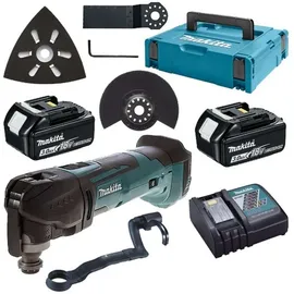 Makita Narzędzie Wielofunkcyjne 18V inkl. 2 x 3,0 Ah + Makpac