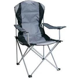 Westerholt Campingstuhl Deluxe schwarz/grau (1859)
