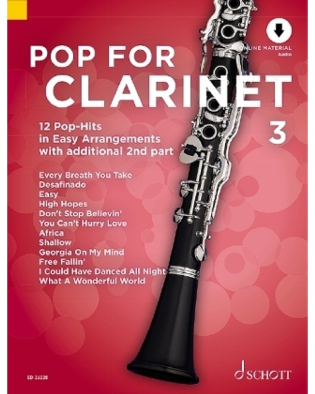 Pop For Clarinet 3, Geheftet