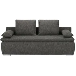 smart Schlafsofa  Leonie , schwarz , Maße (cm): B: 198 H: 92 T: 90