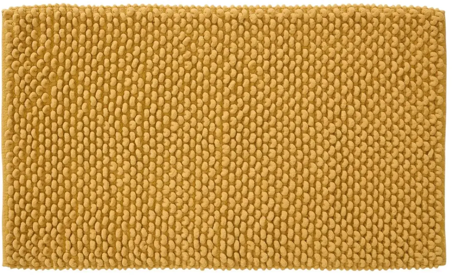 - Badteppich für Badezimmer - Badematte Lynn Gelb 70x120 cm