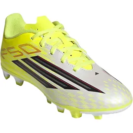 adidas F50 Club FG/MG Kinder solar yellow 2/core black/lucid red 30,5