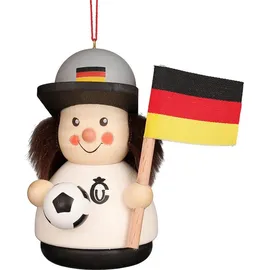 Christian Ulbricht Christbaumschmuck Wackelmännchen Fußballer - 7,5 cm