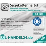 Kettenöl 1000 Liter IBC KB 100 Sägekettenhaftöl Sägekettenöl Motorsägenöl Blauer Engel" nach neuester RAL-UZ 178
