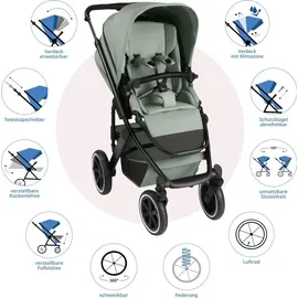 ABC-Design Salsa 5 Air Grün