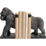 Kare Buchstütze Gorilla (2/Set), Zweiteilige Buchstütze, Tierfigur, AFFE, Schwarz, Artikelhöhe 24,8cm