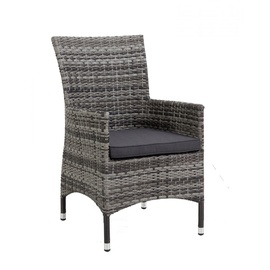 Primaster Nardo XL Diningsessel 65 x 65 x 98 cm black pearl
