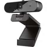 Trust TW-250 QHD Webcam 2560 x 1440 Pixel USB 2.0 Schwarz