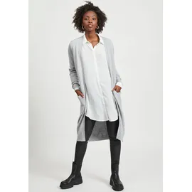 VILA VIRIL LONG L/S KNIT CARDIGAN - NOOS grau L