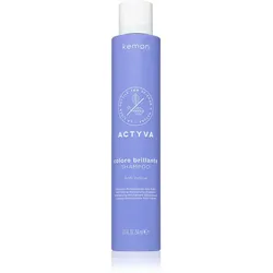 Kemon Actyva Colore Brillante Shampoo zum Neutralisieren von Gelbstich 250 ml
