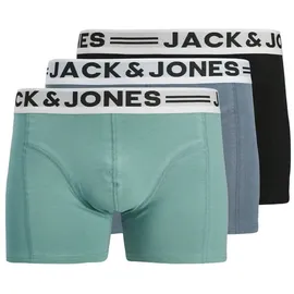JACK & JONES SENSE TRUNKS 3-PACK NOOS grau S 3er Pack
