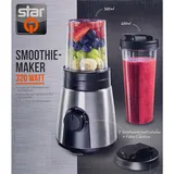 Star Q Smoothie Maker 320 Watt Edelstahl Standmixer Milchshaker Ice Crusher NEU