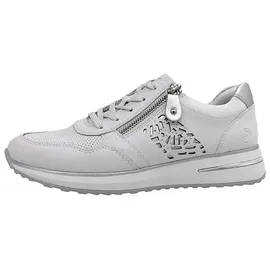 remonte Damen Sneaker Weiß/Silber 38
