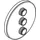 Grohe Grohtherm SmartControl 3-fach Unterputzventil rund für 3 Verbraucher moon white 29152LS0