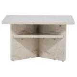 venture home Couchtisch Ålesund Beige Holzwerkstoff 75 x 42 x 75 cm