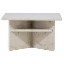 venture home Couchtisch Ålesund Beige Holzwerkstoff 75 x 42 x 75 cm