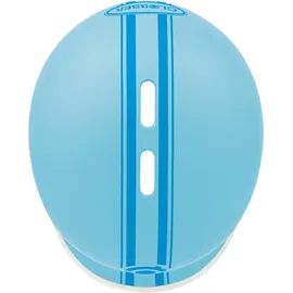 GLOBBER HELM MASTER LIGHTS 47-51 cm Kinder pastellblau 2023