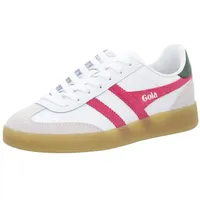 GOLA Sneakers für Damen, Weiß Fuchsia Grün, 39 EU - 39 EU