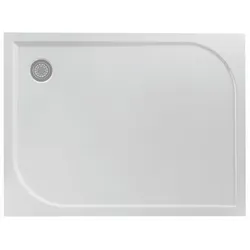 Schröder Viereckduschwanne Stable E 100x80x2 cm weiß