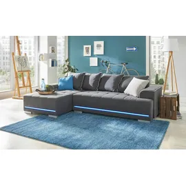 Höffner Ecksofa Olaf ¦ grau ¦ Maße (cm): B: 252 H: 80 T: 150.0