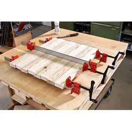 Bessey Schraubstock Stahl rot