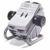 Durable Rollkartei Telindex 500 Karten Silber